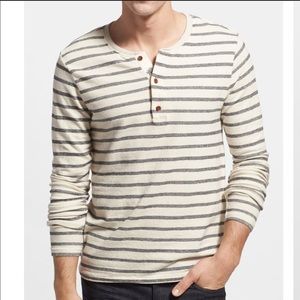 Scotch & Soda Striped Cotton Henley